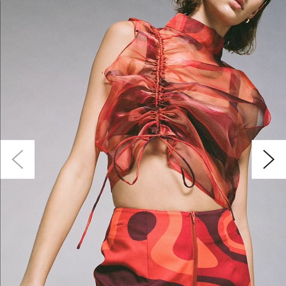 Hosbjerg Tammy Organza Top
